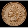 Image 2 : 1894 Much Better Date . Indian Cent 1c Grades Choice AU/BU Slider