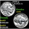 Image 1 : 1929-p . . Buffalo Nickel 5c Grades GEM Unc