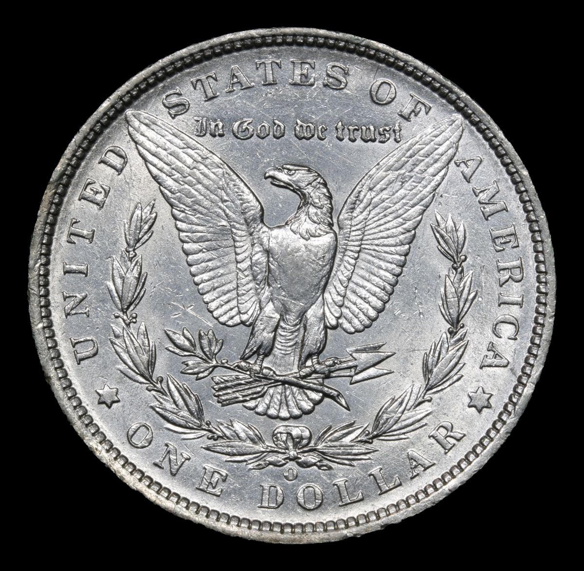 1891-o Deep Set Rims . Morgan Dollar $1 Grades Select Unc