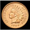 Image 2 : 1909 Better Date . Indian Cent 1c Grades Select+ Unc RD