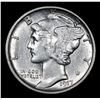 Image 2 : 1917-s Much Better Date . Mercury Dime 10c Grades Choice AU/BU Slider