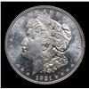 Image 2 : ***Auction Highlight*** 1921-p Ultra Rare in PL . Morgan Dollar $1 Graded Choice Unc PL By USCG (fc)