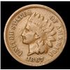 Image 2 : 1867 . . Indian Cent 1c Grades f+