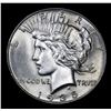 Image 2 : 1935-p Mint Error Struck Thru Obv By Eye Peace Dollar $1 Grades Choice Unc
