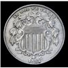 Image 2 : 1882 . . Shield Nickel 5c Grades vf++