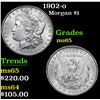 Image 1 : 1902-o . . Morgan Dollar $1 Grades GEM Unc