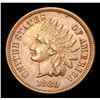 Image 2 : 1880 . . Indian Cent 1c Grades Choice AU
