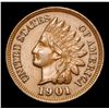Image 2 : 1901 . . Indian Cent 1c Grades Select Unc BN