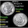 Image 1 : 1879-o Tough Date . Morgan Dollar $1 Grades Select Unc