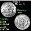 Image 1 : 1897-s . . Morgan Dollar $1 Grades Choice Unc