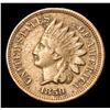 Image 2 : 1859 One Year Type Coin . Indian Cent 1c Grades vf+