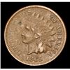 Image 2 : 1865 Semi Key Date . Indian Cent 1c Grades xf details