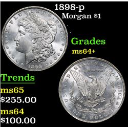 1898-p . . Morgan Dollar $1 Grades Choice+ Unc