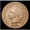 Image 2 : 1865 . . Indian Cent 1c Grades f, fine