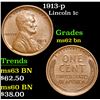 Image 1 : 1913-p . . Lincoln Cent 1c Grades Select Unc BN