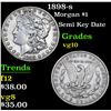 Image 1 : 1898-s Semi Key Date . Morgan Dollar $1 Grades vg+