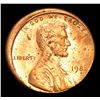 Image 2 : 1983-p Mint Error Struck 10% Off Center . Lincoln Cent 1c Grades GEM Unc RB