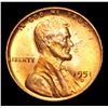 Image 2 : 1951-d . . Lincoln Cent 1c Grades Choice Unc RD