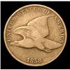 Image 2 : 1858 LL . . Flying Eagle Cent 1c Grades f, fine