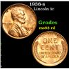 Image 1 : 1936-s . . Lincoln Cent 1c Grades Select Unc RD
