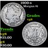 Image 1 : 1900-s . . Morgan Dollar $1 Grades vg, very good