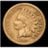 Image 2 : 1860 . . Indian Cent 1c Grades vf+