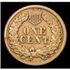 Image 3 : 1860 . . Indian Cent 1c Grades vf+