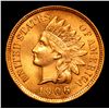 Image 2 : ***Auction Highlight*** 1906 Blazing Luster Deep Rich Red Color Indian Cent 1c Graded Gem+ Unc RD By