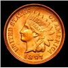 Image 2 : ***Auction Highlight*** 1897 . . Indian Cent 1c Graded Choice+ Unc RD By USCG (fc)