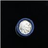 Image 2 : Full roll of Buffalo Nickels, 1926 on one end & a 'd' Mint reverse on other end (fc)