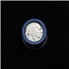 Image 2 : Full roll of Buffalo Nickels, 1926 on one end & a 's' Mint reverse on other end (fc)