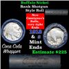 Image 1 : Full roll of Buffalo Nickels, 1918 on one end & a 's' Mint reverse on other end (fc)