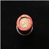 Image 2 : Mixed small cents 1c orig shotgun roll, 1892 Indian one end, 1912-d Lincoln other end