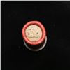 Image 3 : Mixed small cents 1c orig shotgun roll, 1890 Indian Cent, 1858 Flying Eagle other end