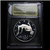 Image 2 : 1996-p Olympic High Jump Proof Modern Commem Dollar $1 Graded GEM++ Proof Deep Cameo by USCG