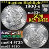Image 1 : ***Auction Highlight*** 1900-s Morgan Dollar $1 Graded Select+ Unc by USCG (fc)