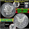 Image 1 : ***Auction Highlight*** 1886-p Morgan Dollar $1 Graded Choice Unc+ DMPL by USCG (fc)