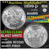 Image 1 : ***Auction Highlight*** 1889-p Morgan Dollar $1 Graded GEM+ Unc by USCG (fc)