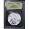 Image 2 : ***Auction Highlight*** 1889-p Morgan Dollar $1 Graded GEM+ Unc by USCG (fc)