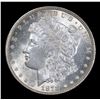 Image 2 : ***Auction Highlight*** 1878-p Rev' 79 Morgan Dollar $1 Graded Choice Unc By USCG (fc)
