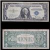 Image 1 : ***Star Note 1957 $1 Blue Seal Silver certificate Grades vf+