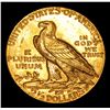 Image 3 : ***Auction Highlight*** 1914-d . Gold Indian Quarter Eagle $2 1/2 Graded Select Unc By USCG (fc)
