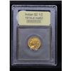 Image 4 : ***Auction Highlight*** 1914-d . Gold Indian Quarter Eagle $2 1/2 Graded Select Unc By USCG (fc)