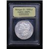 Image 4 : ***Auction Highlight*** 1889-p Rare in DMPL . Morgan Dollar $1 Graded Select Unc+ DMPL By USCG (fc)