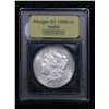 Image 4 : ***Auction Highlight*** 1890-cc Morgan Dollar $1 Graded Choice Unc By USCG (fc)
