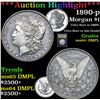 Image 1 : ***Auction Highlight*** 1890-p Morgan Dollar $1 Graded Choice Unc+ DMPL By USCG (fc)