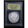 Image 4 : ***Auction Highlight*** 1890-p Morgan Dollar $1 Graded Choice Unc+ DMPL By USCG (fc)
