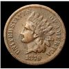 Image 2 : 1879 Indian Cent 1c Grades f, fine