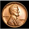 Image 2 : 1954-p Lincoln Cent 1c Grades Choice Unc RB