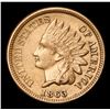 Image 2 : 1863 Indian Cent 1c Grades Choice AU/BU Slider